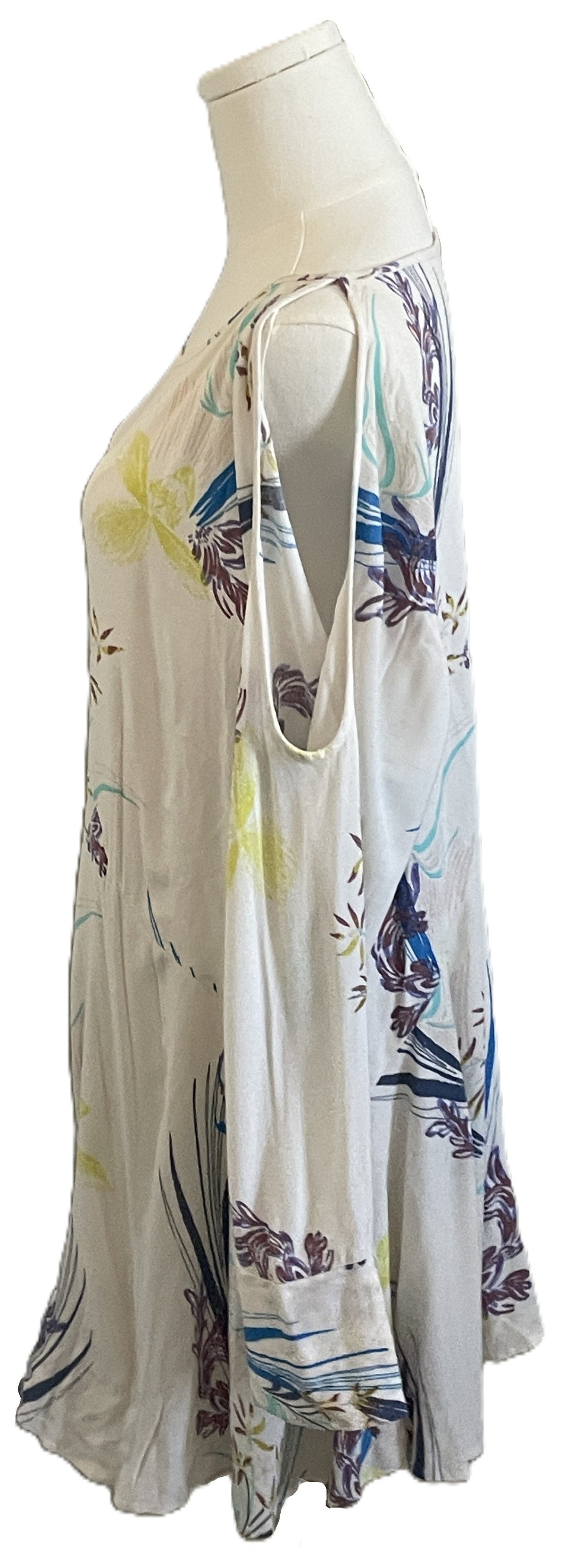 Free people casual coastal print dress 