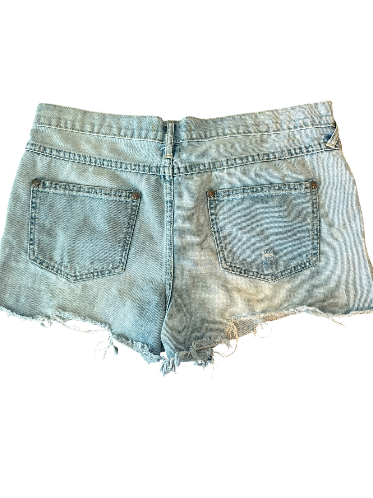 Free People High Rise Denim Shorts