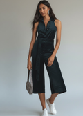 Anthropologie Maeve velvet jumpsuit