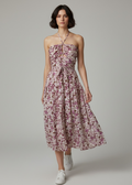 Jason Wu Convertible Floral-Print Halter Midi Dress