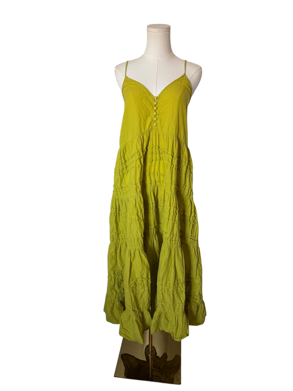 Devotion Twins tiered midi dress