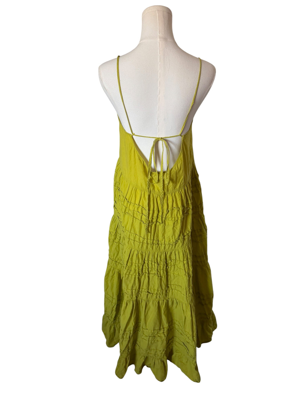 Devotion Twins tiered midi dress