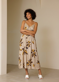 Luna Floral Summer Midi Dress