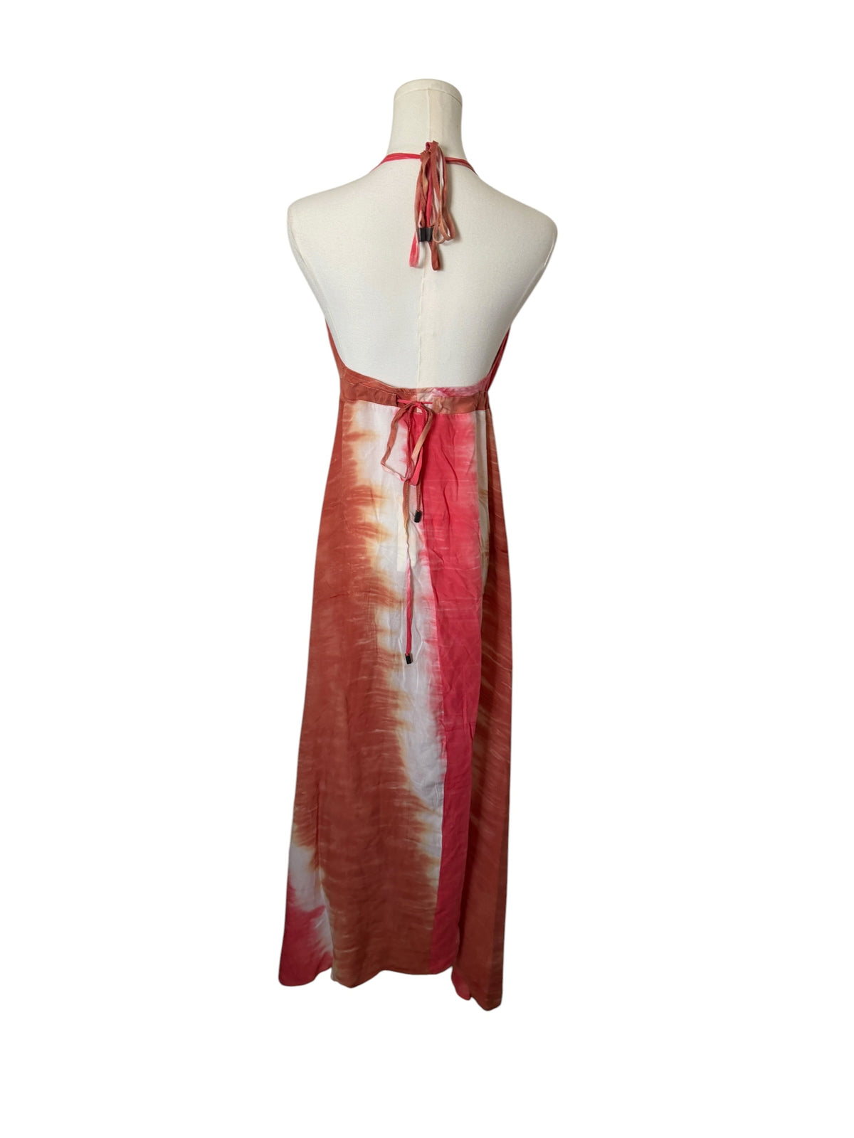 Lovestitch Halter Tie-Dye High-Low Maxi Dress NWT