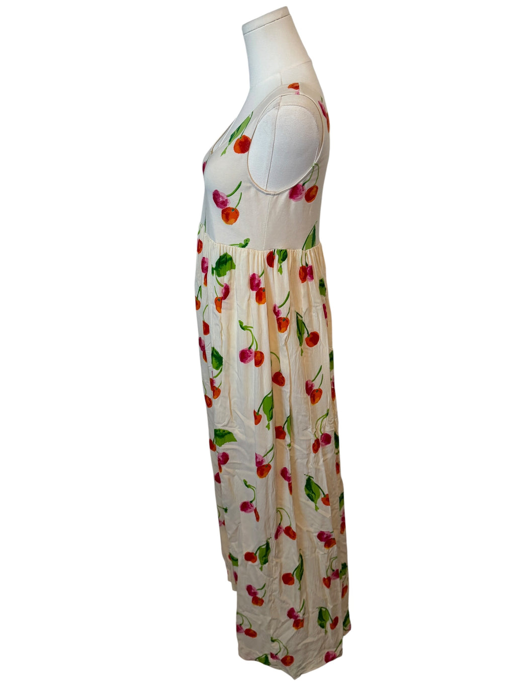 S/W/F Cherry Printed Maxi Dress