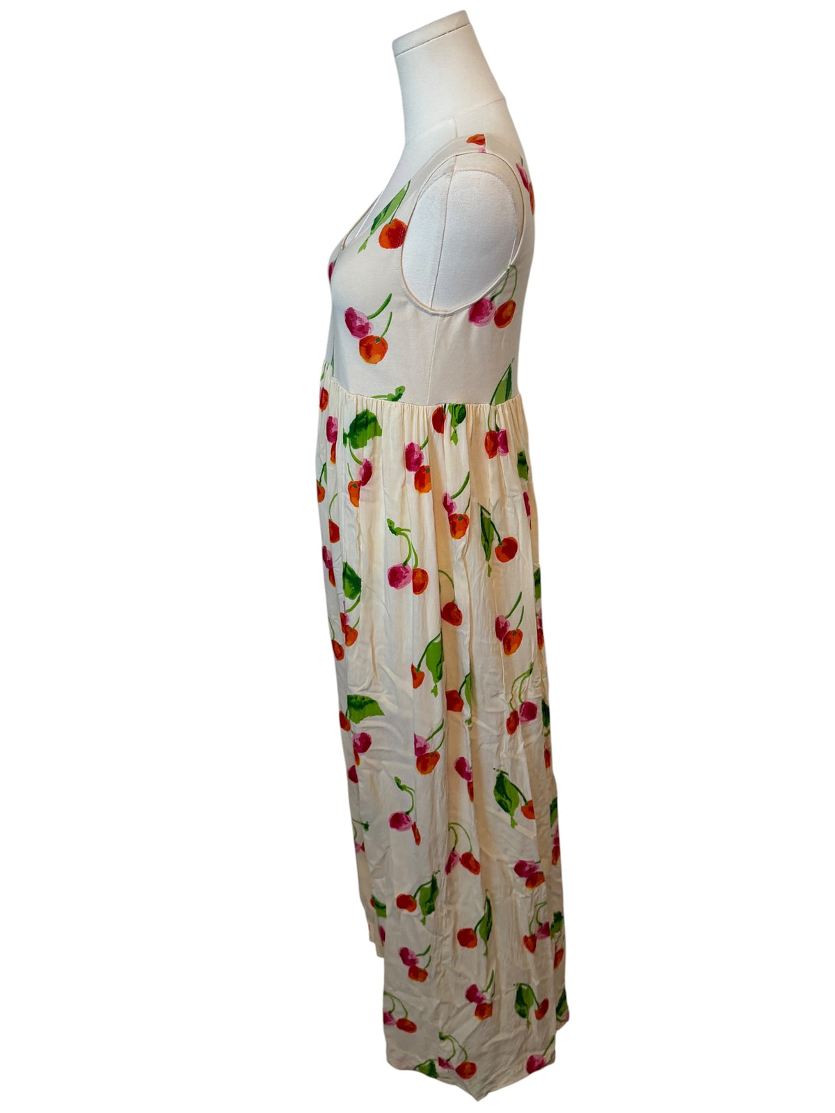 S/W/F Cherry Printed Maxi Dress