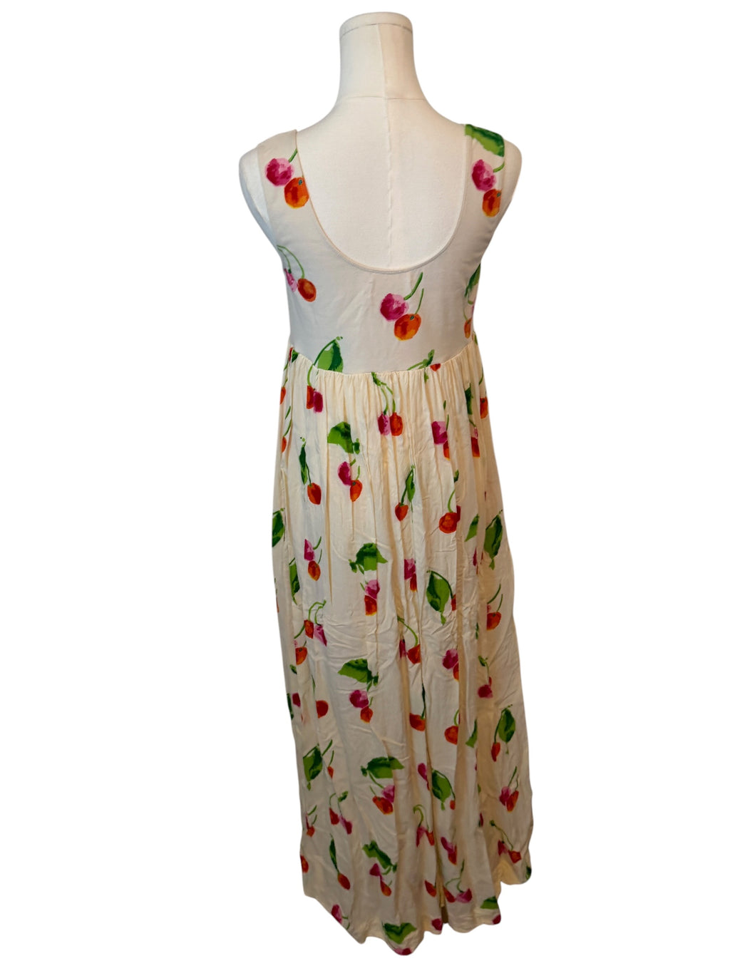S/W/F Cherry Printed Maxi Dress