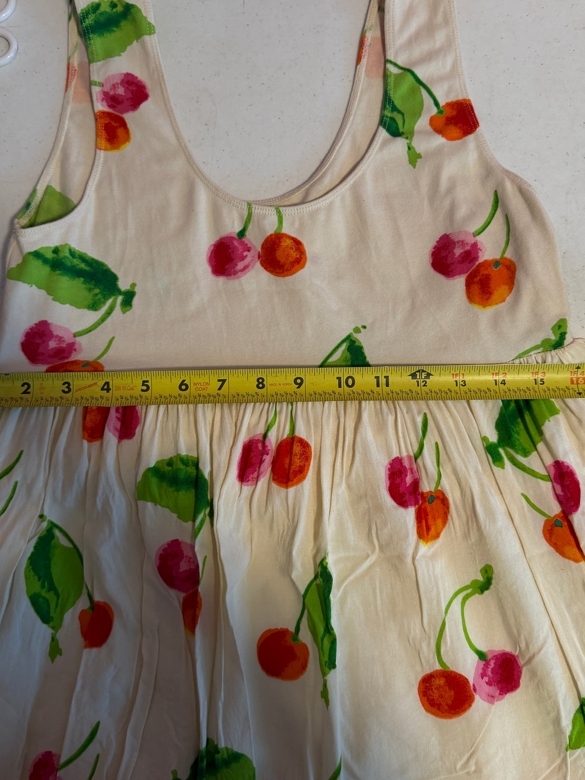 S/W/F Cherry Printed Maxi Dress