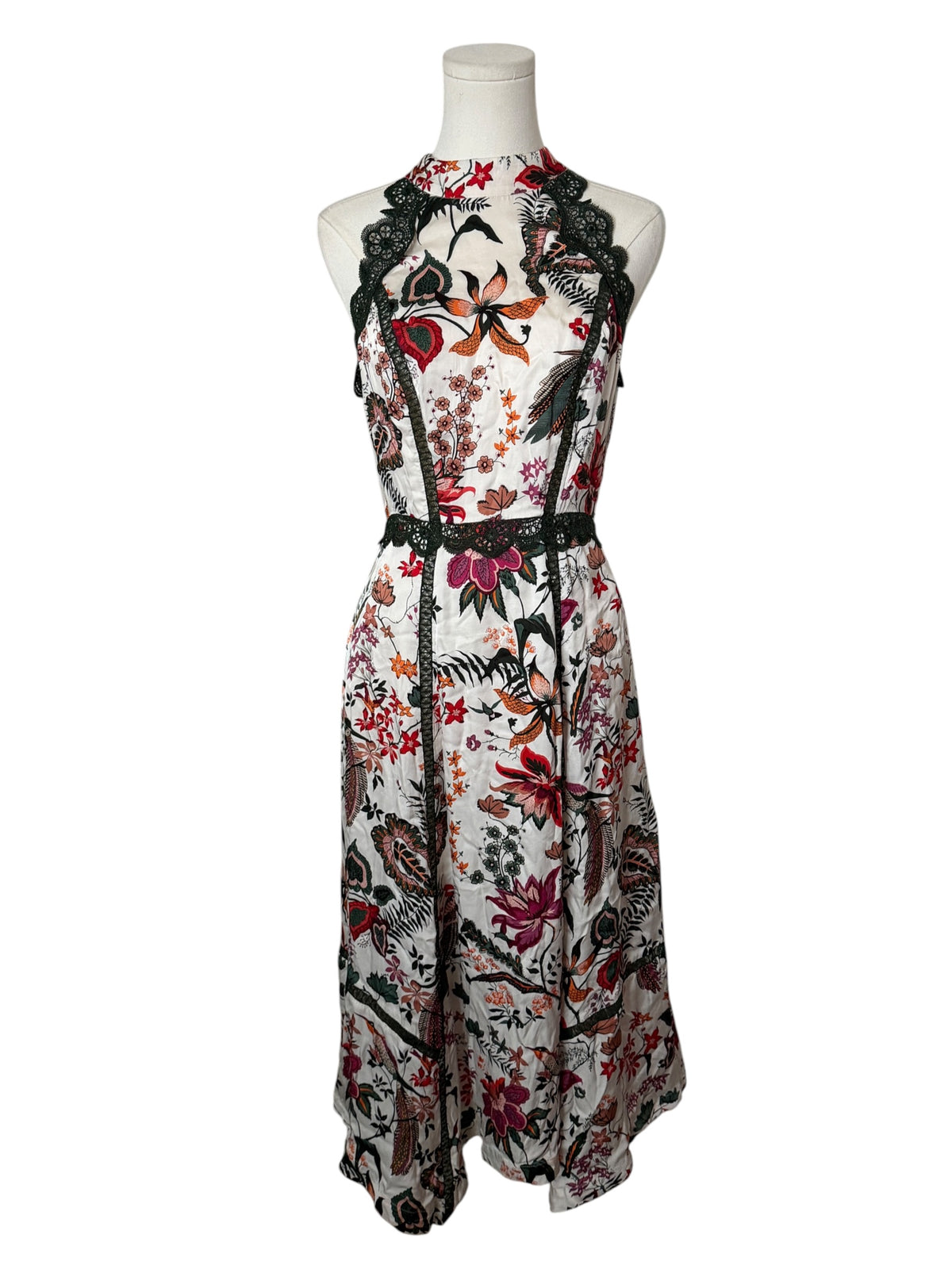 By Anthropologie Lace-Trim A-Line Dress