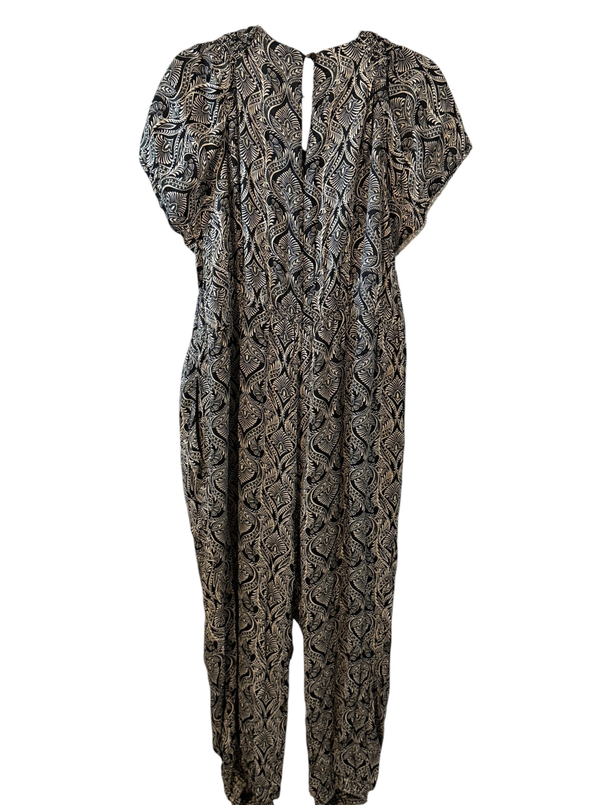 Anthropologie Zadie Satin Jumpsuit