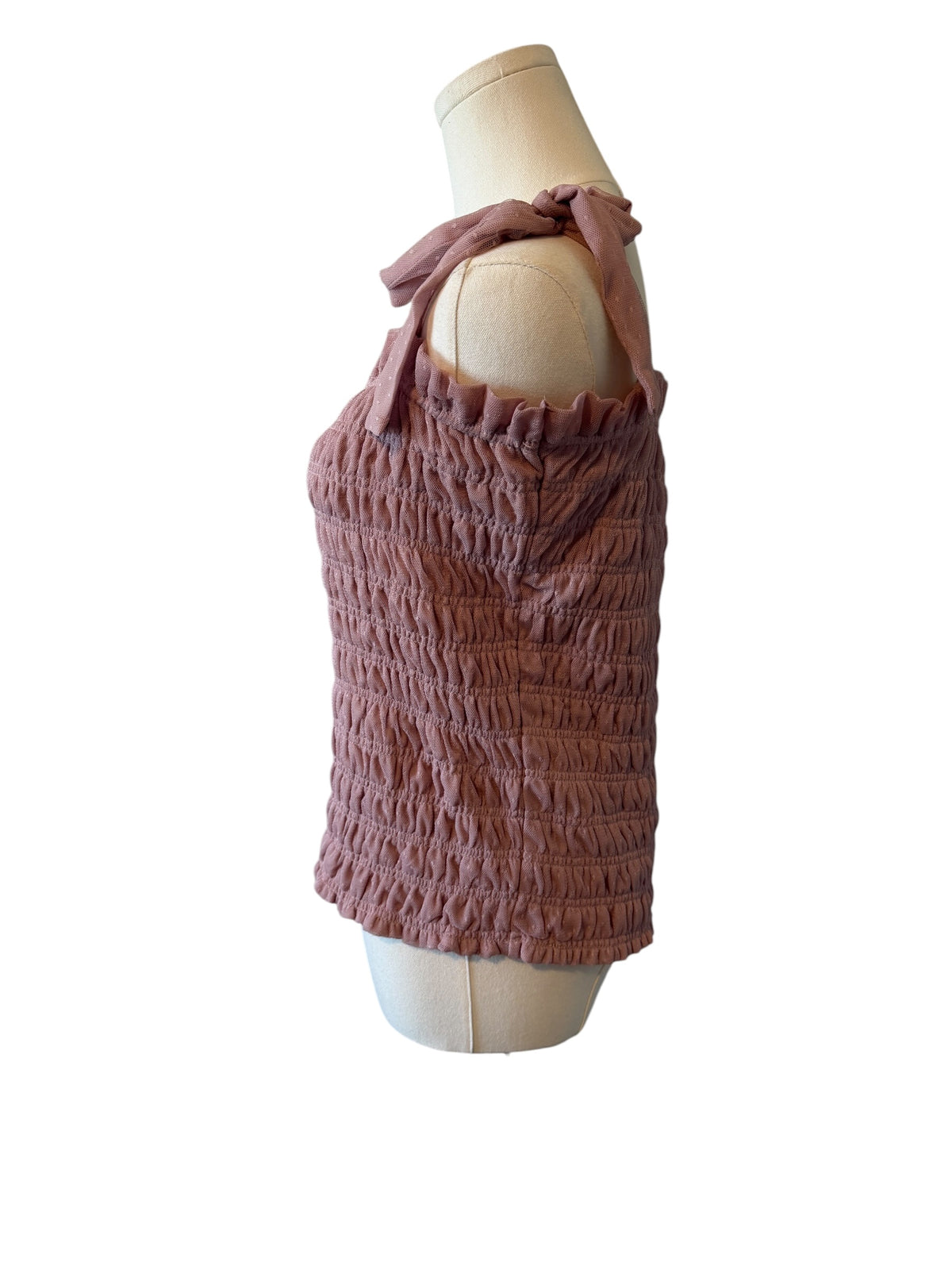 Anthropologie smocked cami
