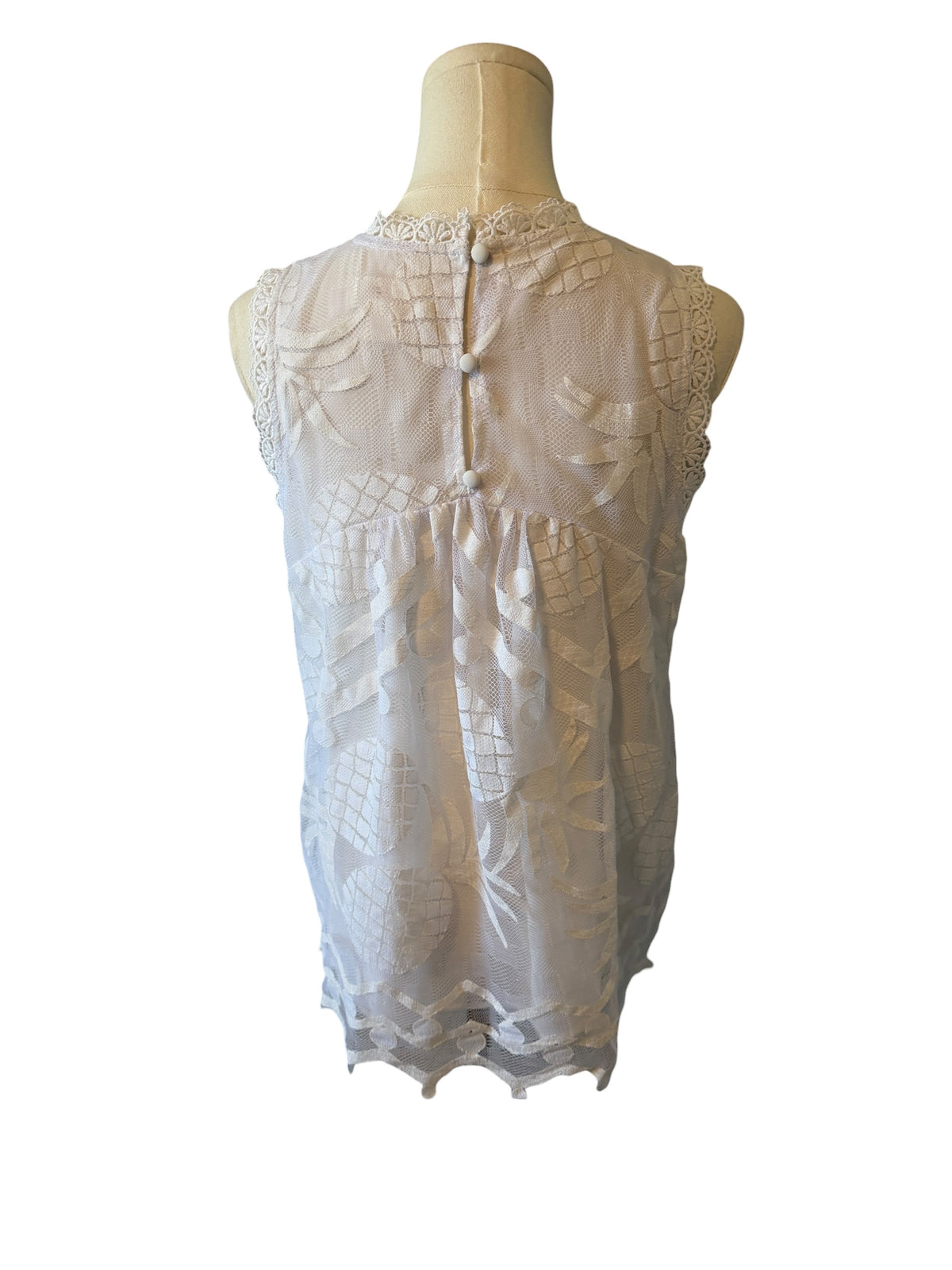 Maeve Pineapple Lace Blouse