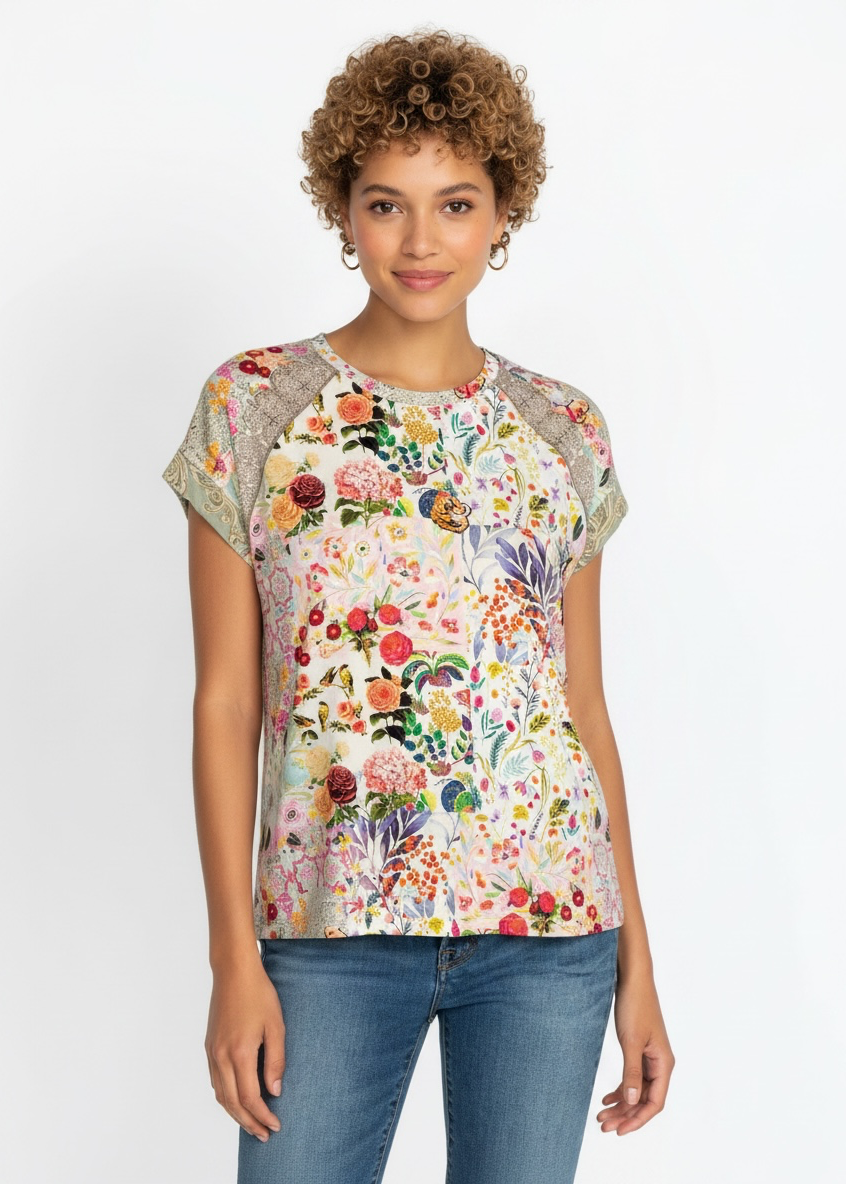 Johnny Was The Filomena Floral Relaxed Tee