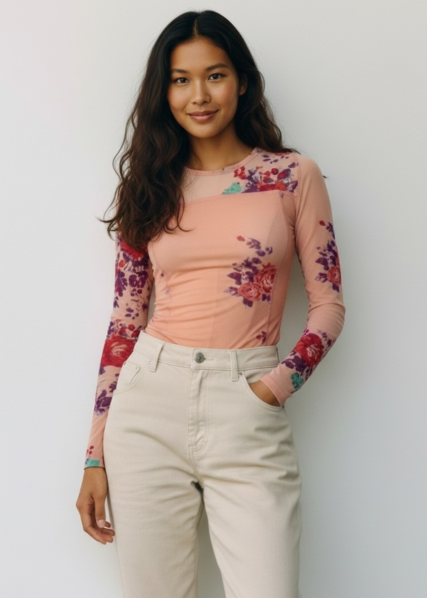 Free People Betty's Garden Top