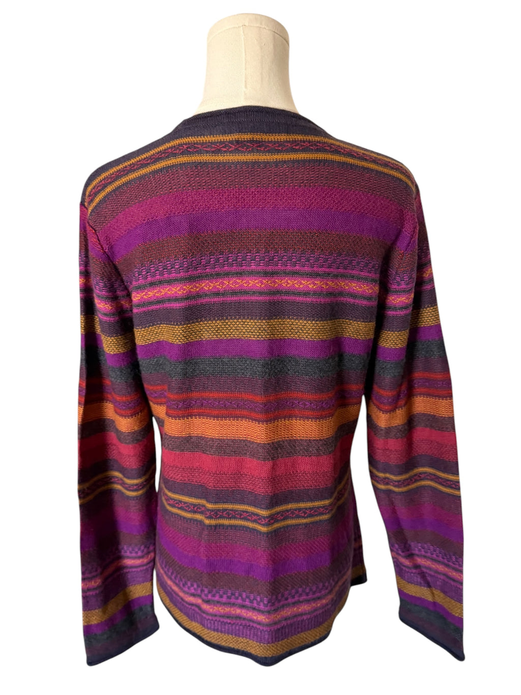 Pure Alpaca Arabela Purple Sweater