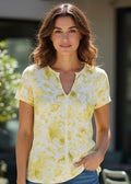 Pilcro Spliced Neck Tee from Anthropologie