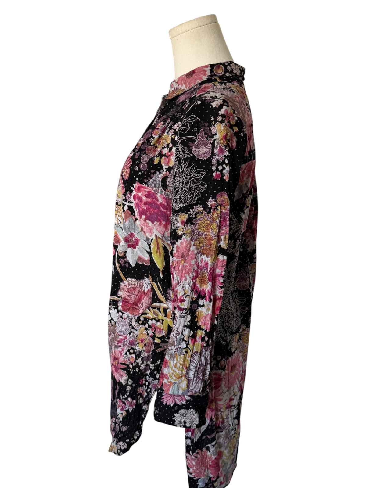 Anthropologie Maeve autumnal floral tunic