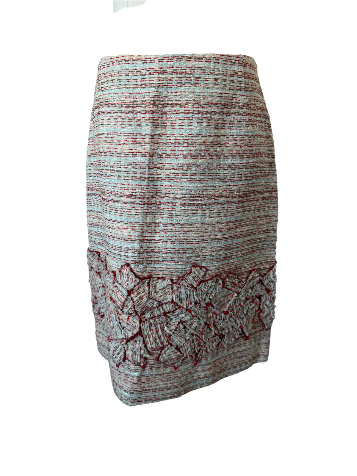 Carolina Herrera tweed pencil skirt
