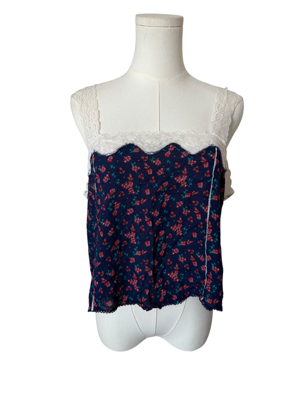 By Anthropologie Lace Sleep Top