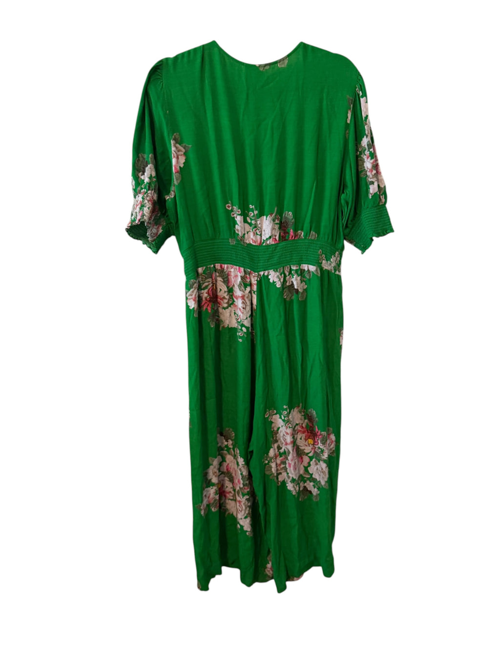 green floral Longwood Floral Jumpsuit by Tracy Reese for Anthropologie