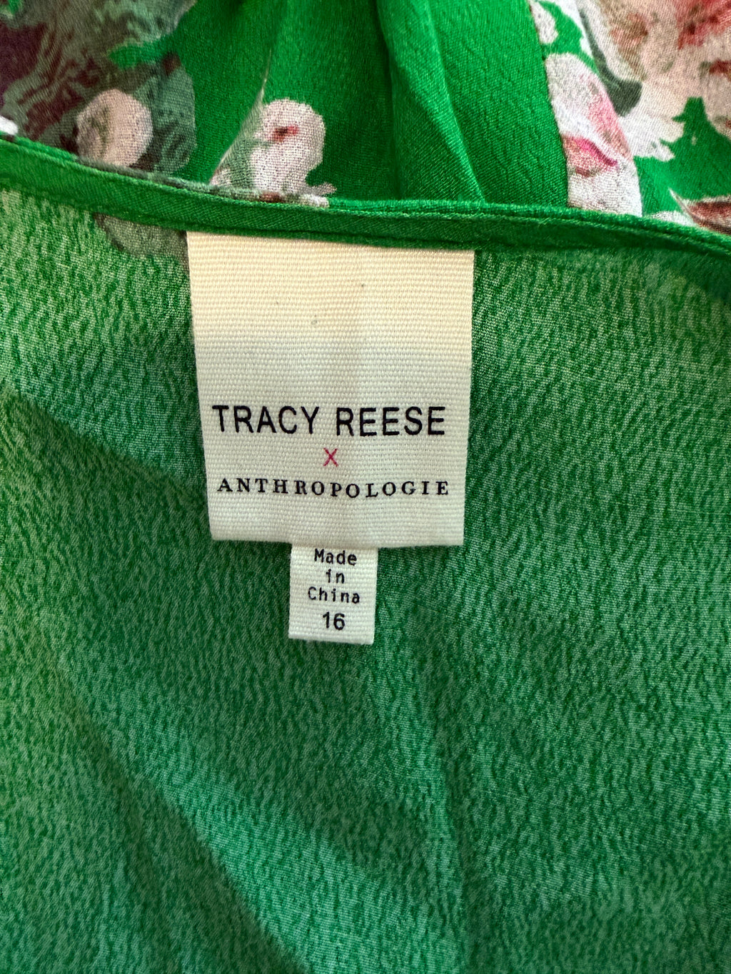 green floral Longwood Floral Jumpsuit by Tracy Reese for Anthropologie