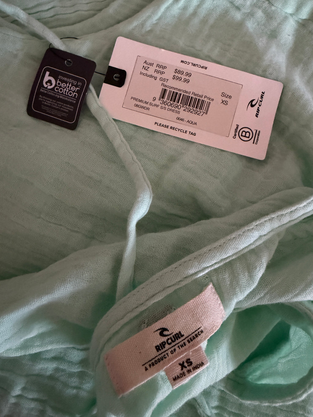 Rip Curl Premium Surf Short Sleeve Dress