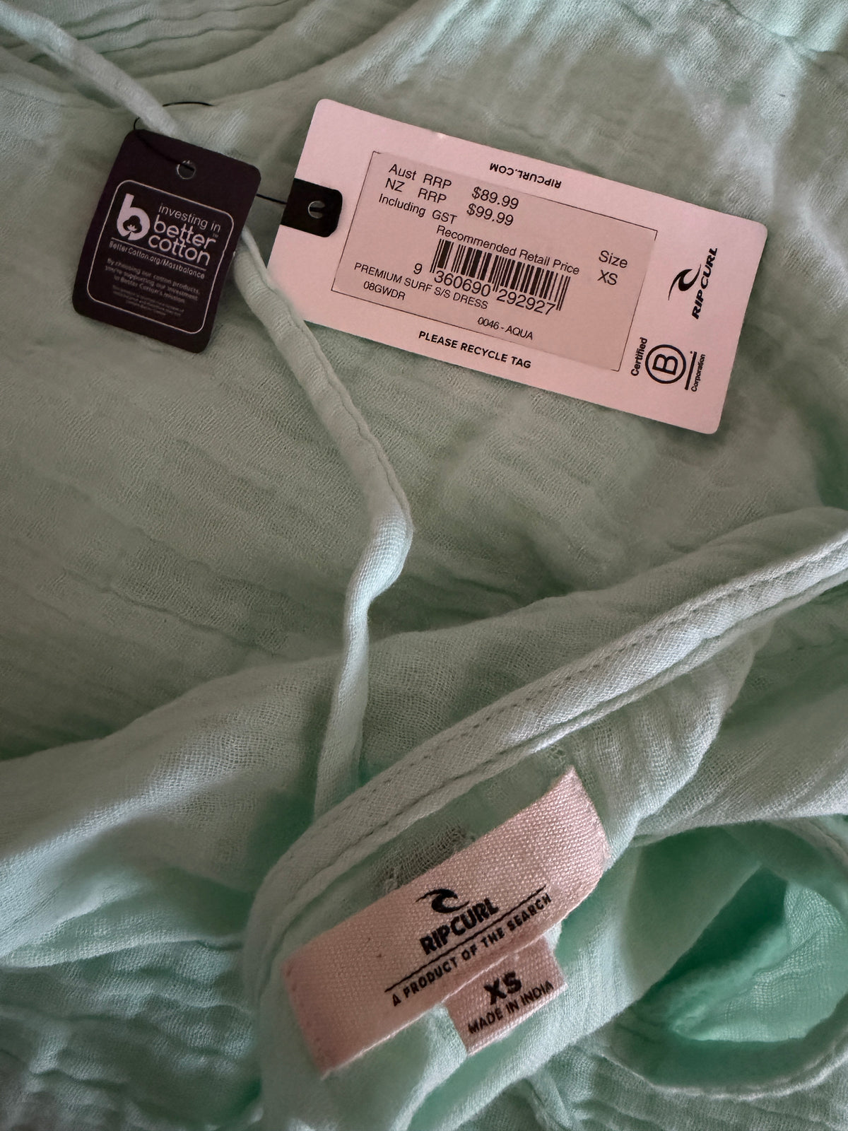 Rip Curl Premium Surf Short Sleeve Dress
