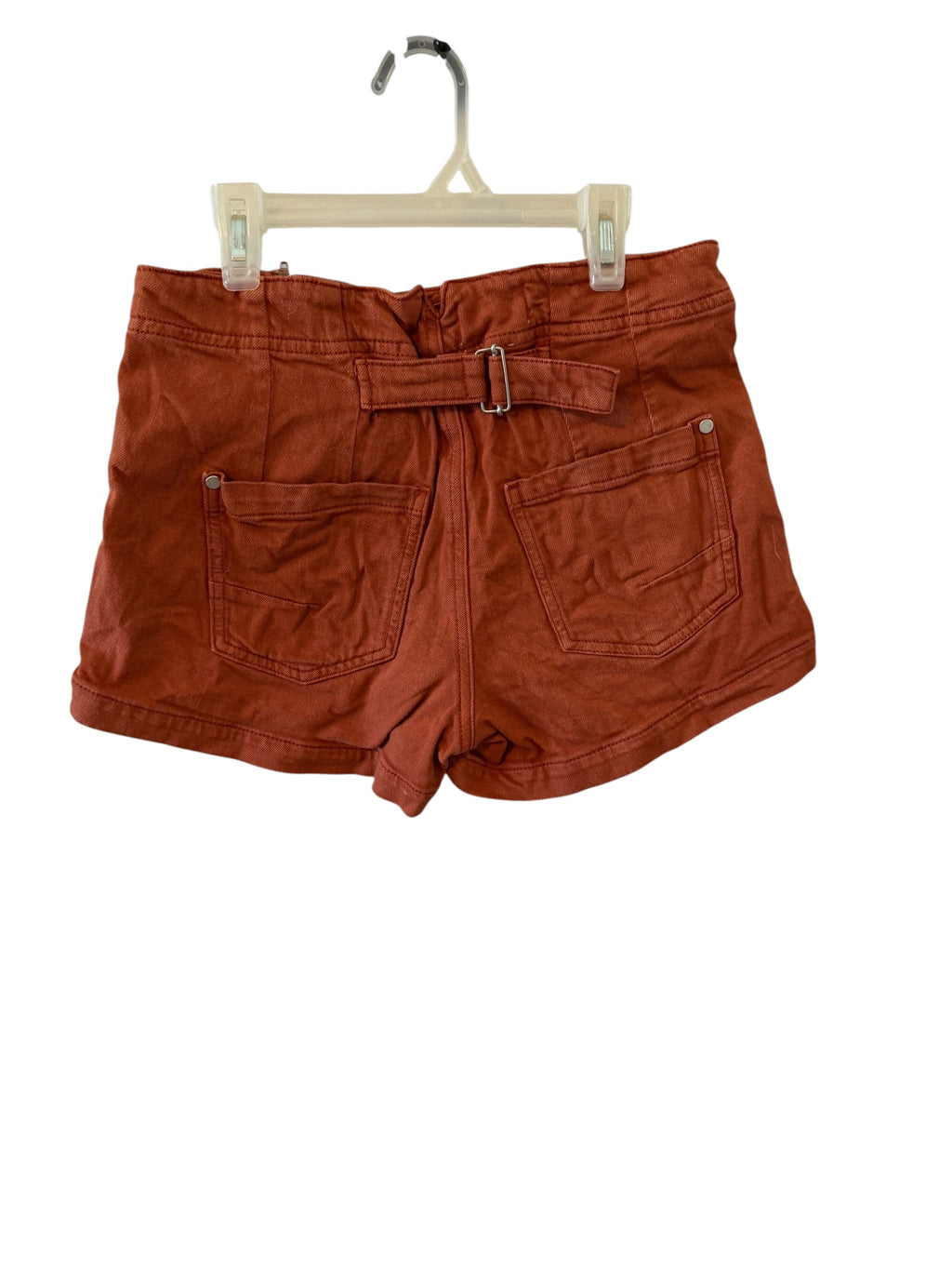 Tricia Fix Reworked Kit Shorts in dark orange