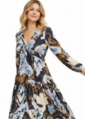 Arden Tie-Dye Midi Dress by Anthropologie