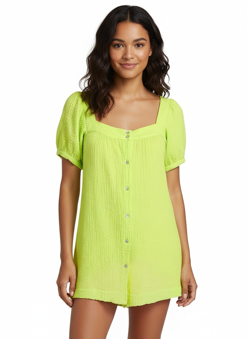 Honorine Francoise Cotton Minidress