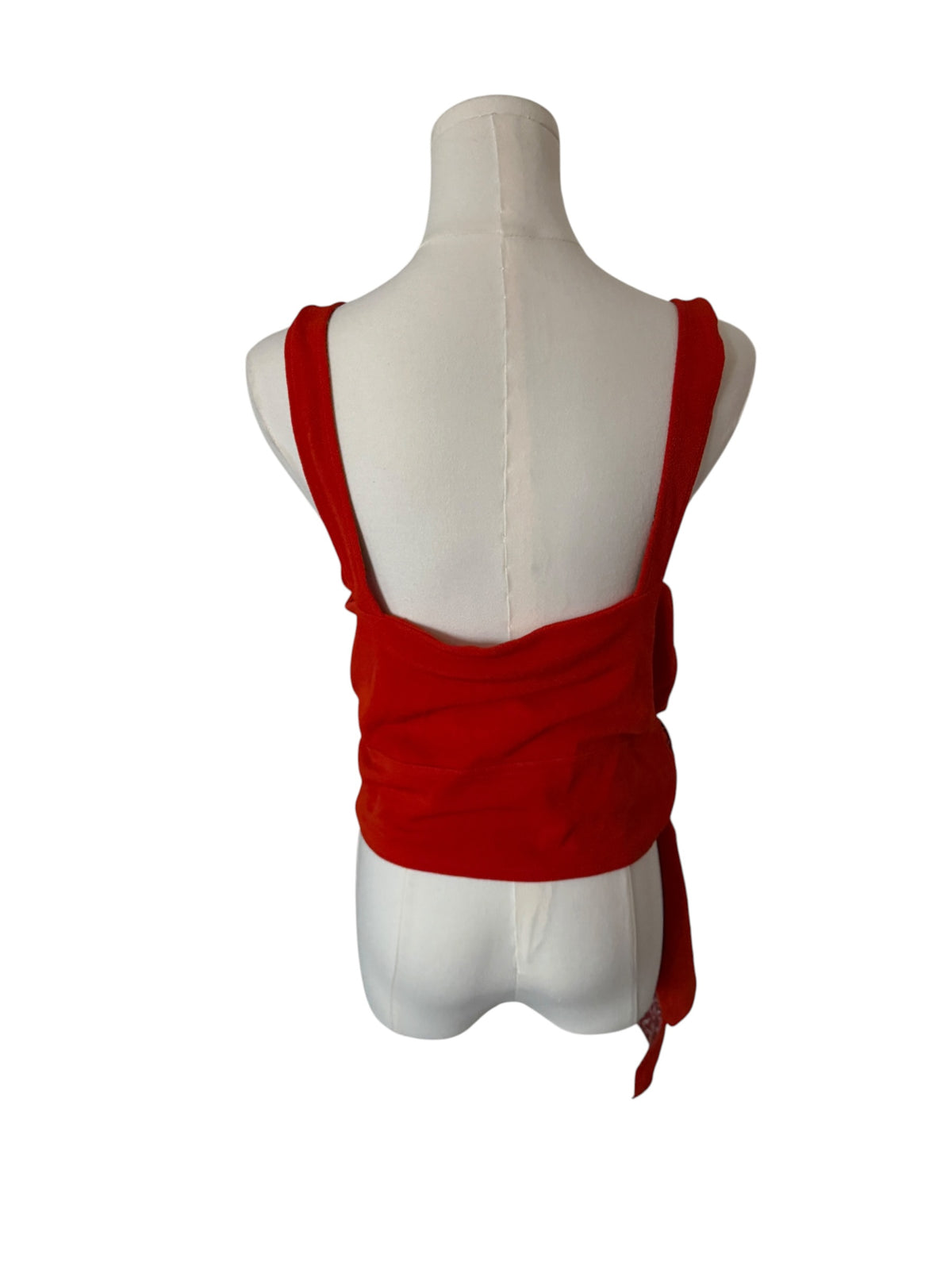 Free People Paisley Pop Tank Top in red
