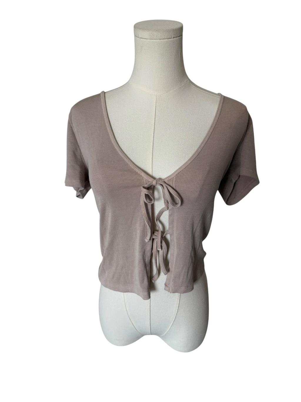 Wilfred Free "Only Tie-Front" T-Shirt from Aritzia