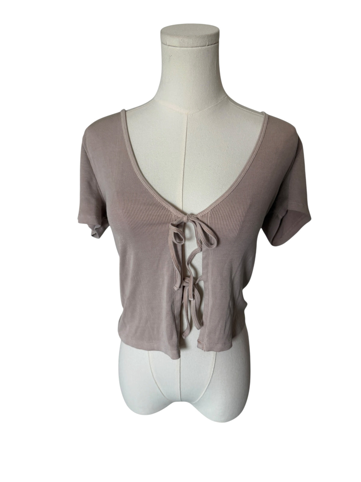 Wilfred Free "Only Tie-Front" T-Shirt from Aritzia