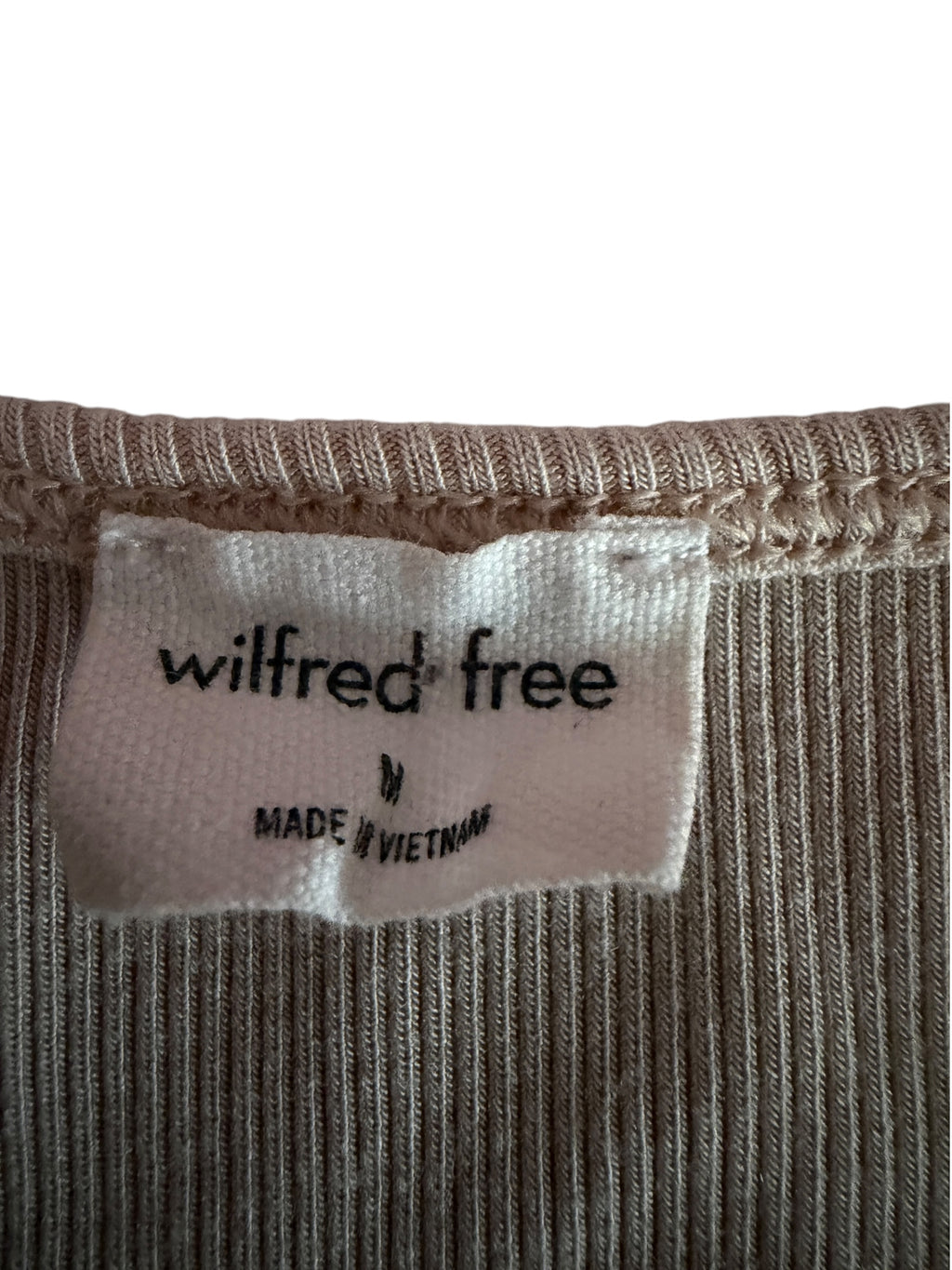 Wilfred Free "Only Tie-Front" T-Shirt from Aritzia