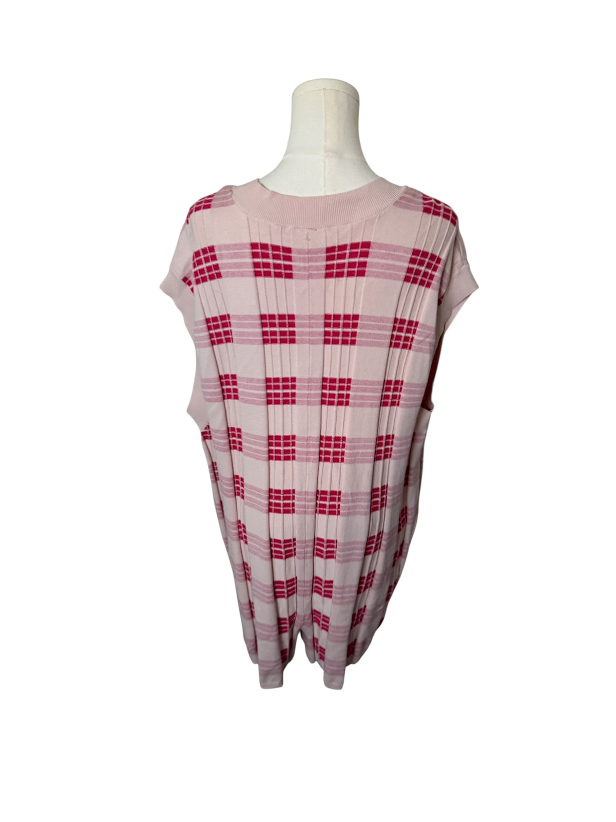 Free People Lewis Plaid Romper