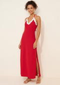 Berry Long Dress by Mandinga