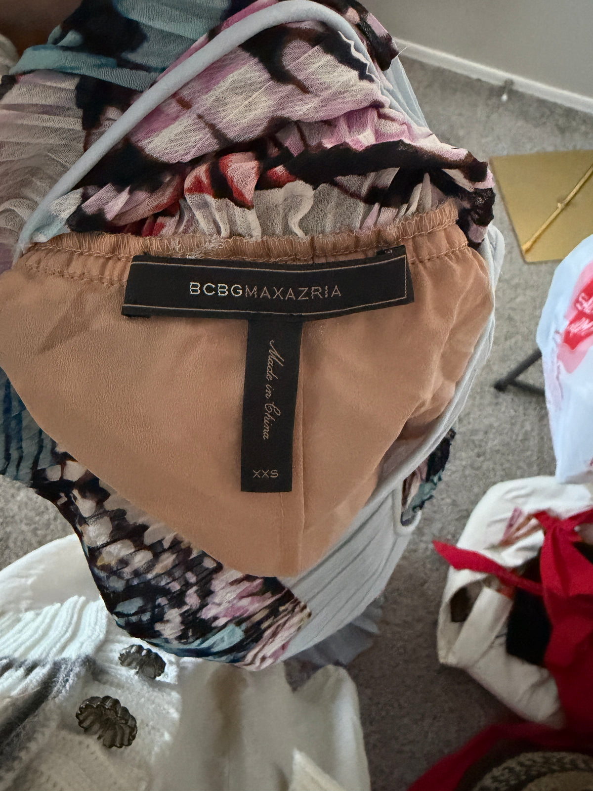 BCBGMaxAzria Kayda Butterfly Maxi Dress