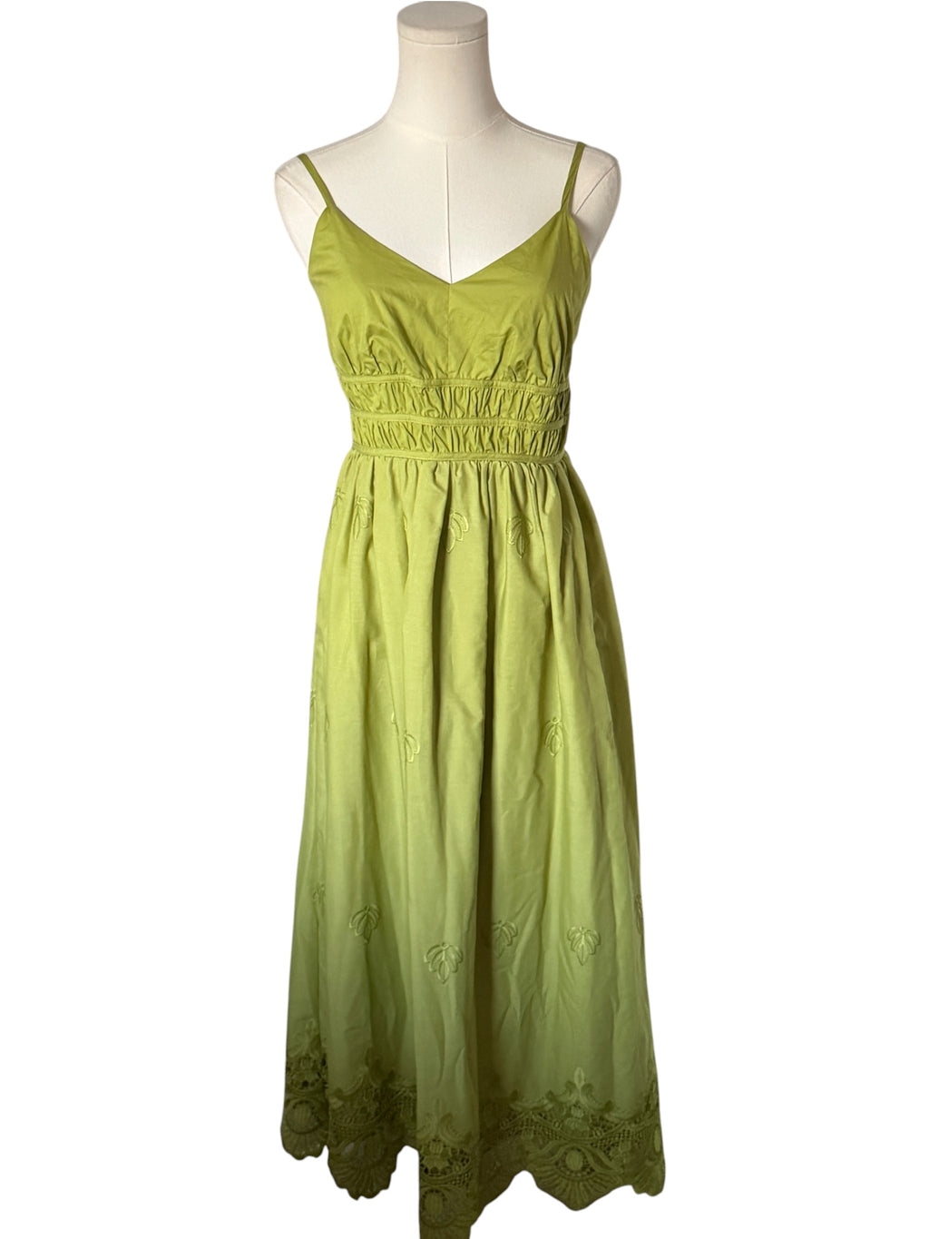 Adelyn Rae Danna Strappy Embroidered Sundress