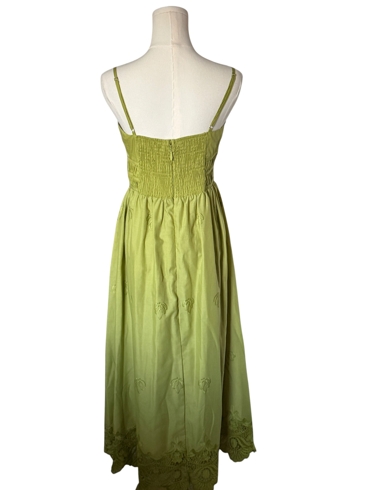 Adelyn Rae Danna Strappy Embroidered Sundress