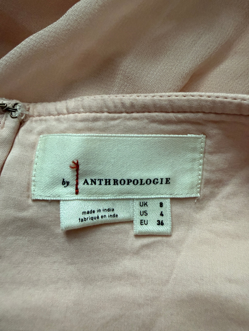 By Anthropologie Satin Trapunto Midi Skirt in pink