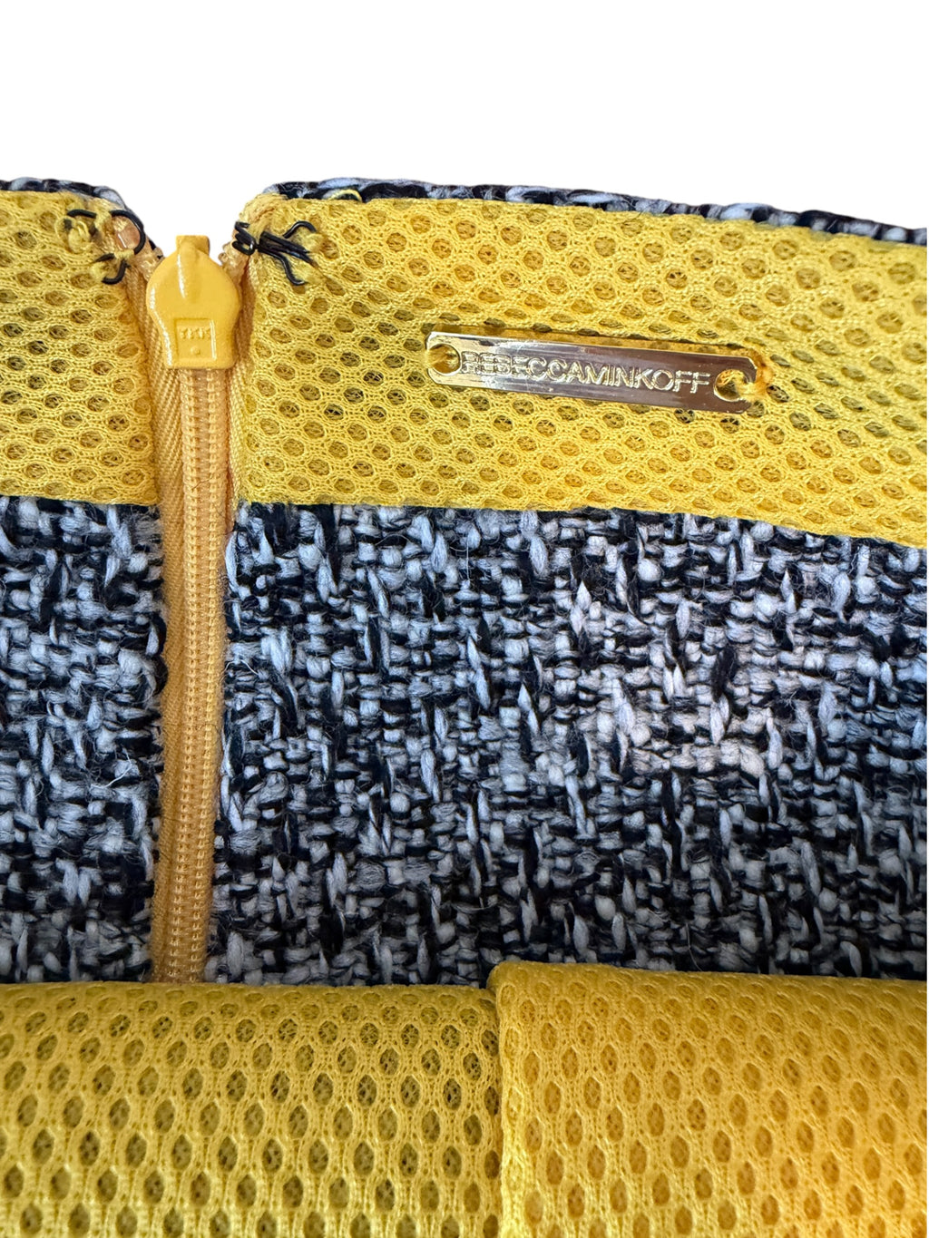 Rebecca Minkoff Iris Tweed Mini Skirt