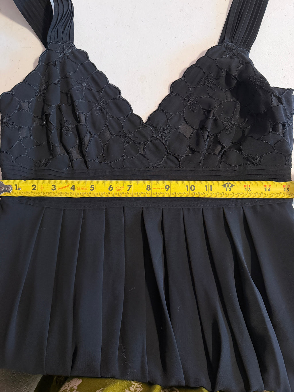 Antonio Melani Black Sleeveless Midi Dress