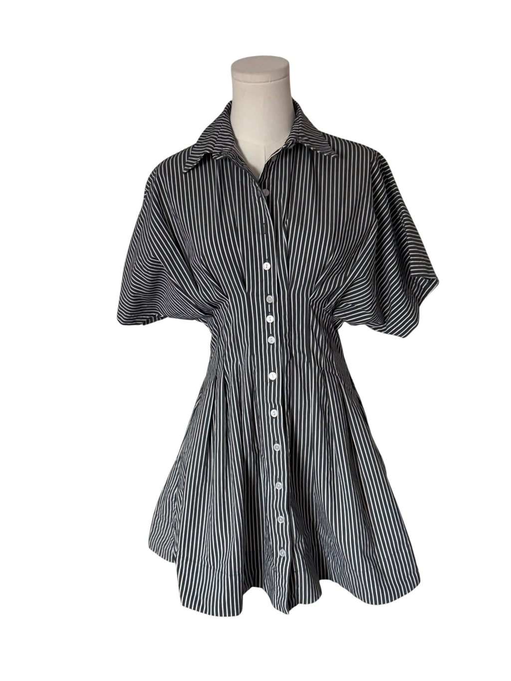 The Tobie Mini Shirt Dress by Exquise