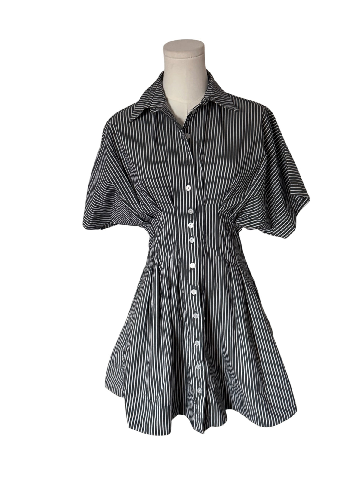The Tobie Mini Shirt Dress by Exquise