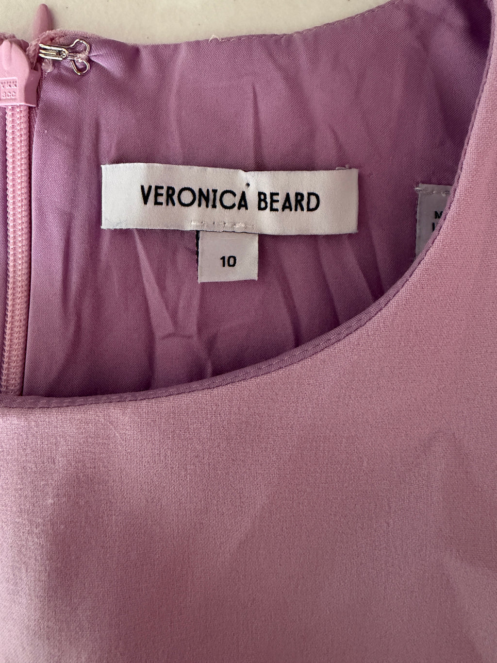 Veronica Beard Rosedale Dress in Lilac