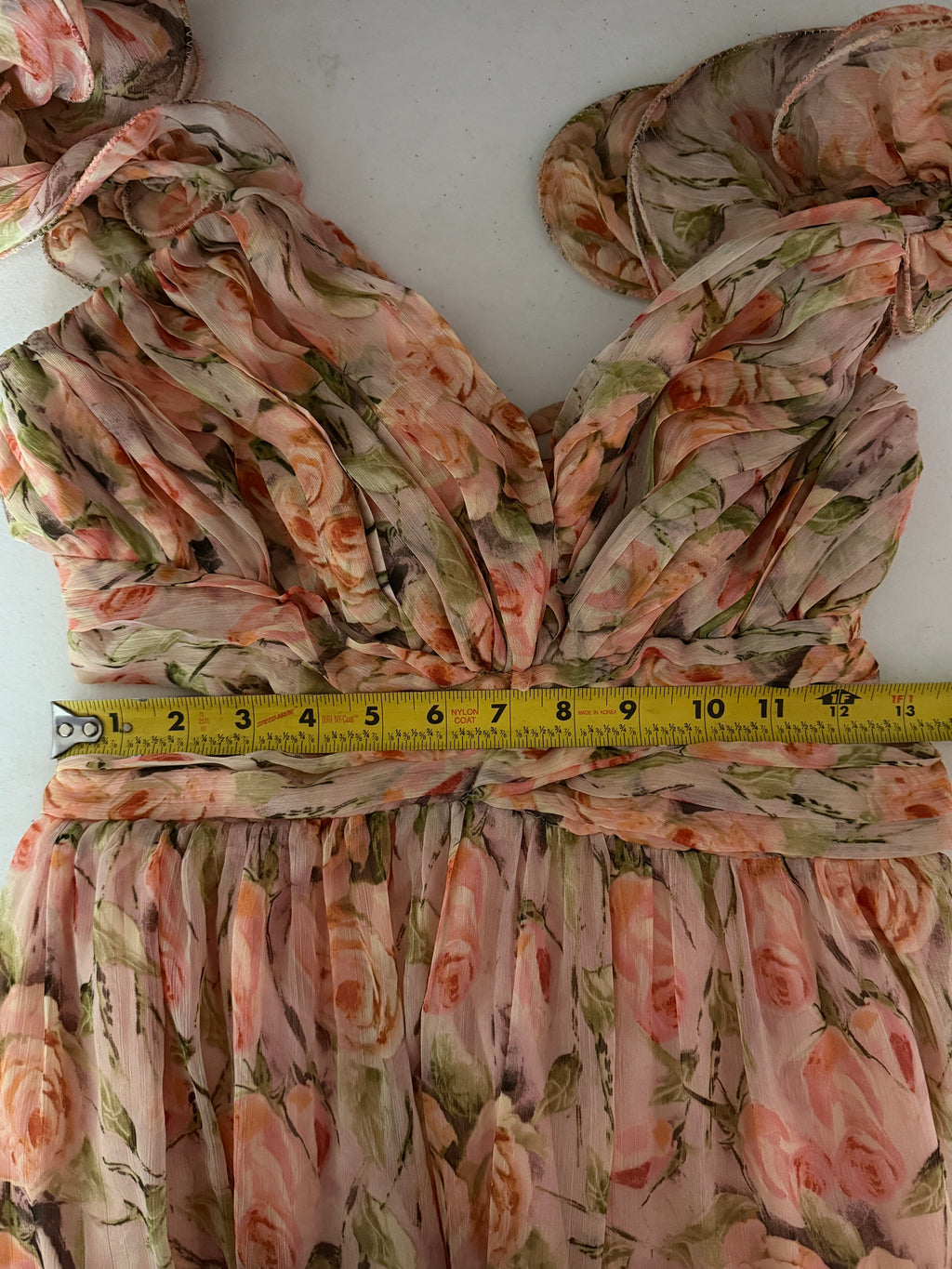 ASTR the Label Fritillaria Maxi Dress in coral floral