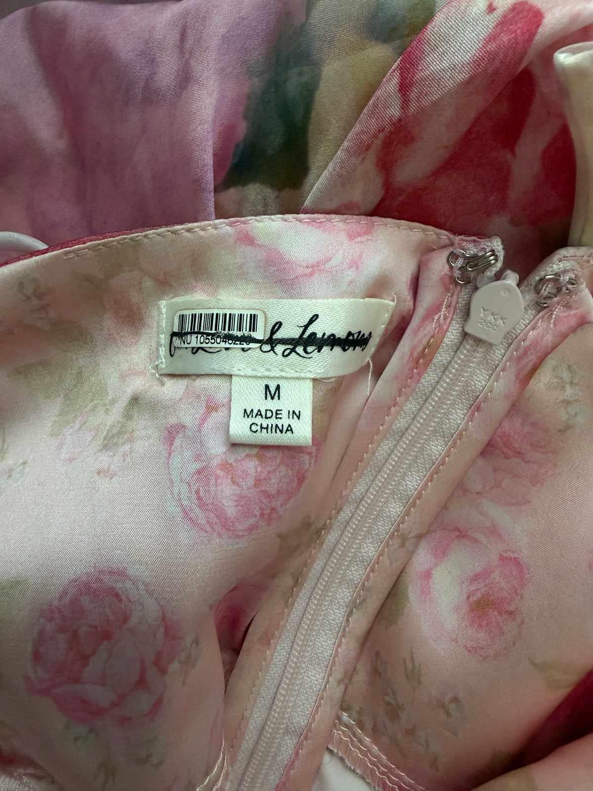 For Love & Lemons Lisa Sheer Floral Maxi Dress