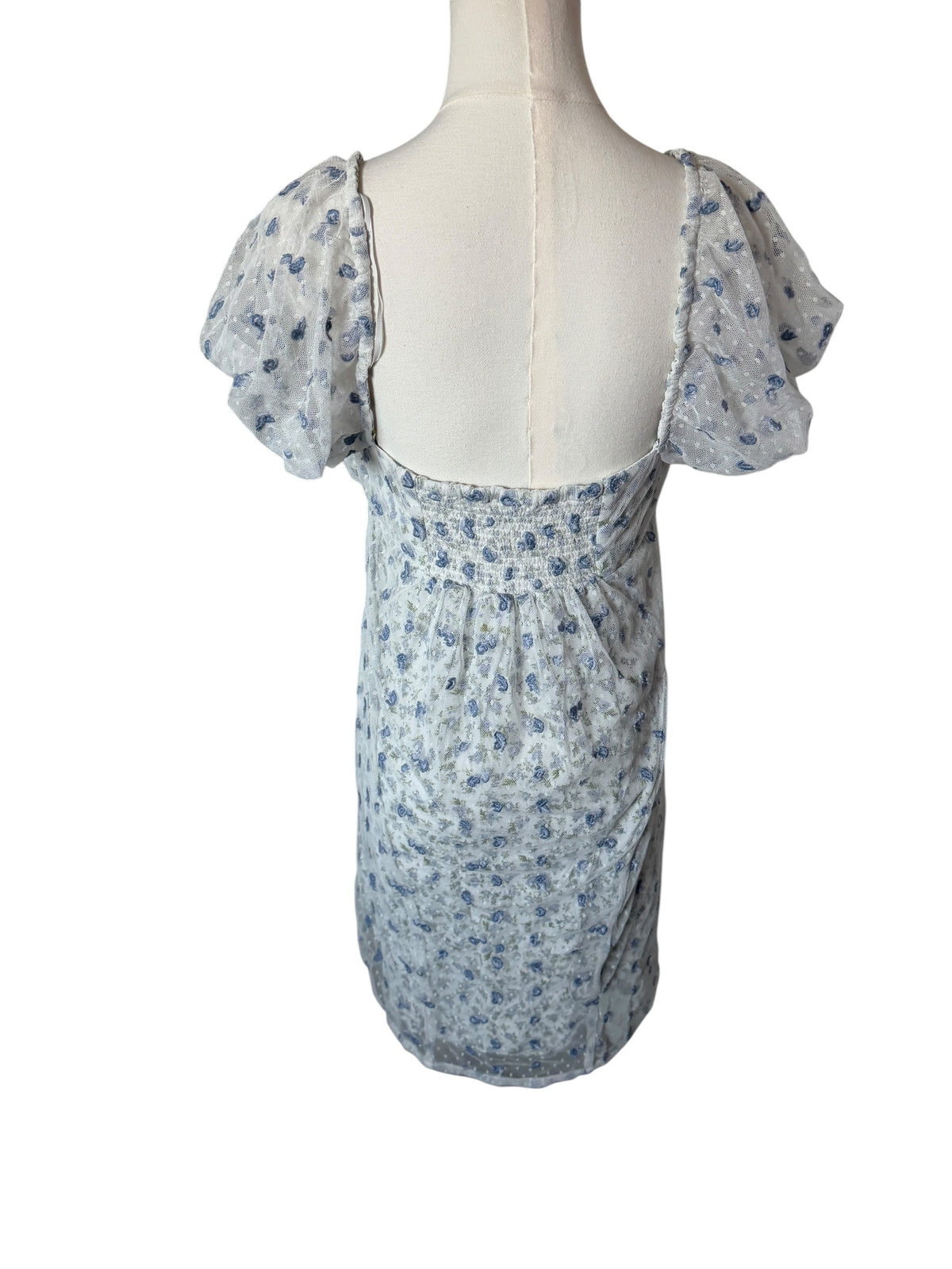 Free People Sugar and Spice Mini Dress in the Ivory Combo colorway