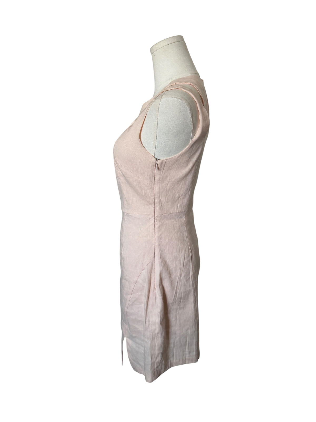 BCBG Blush Pink Sleeveless Sheath Dress