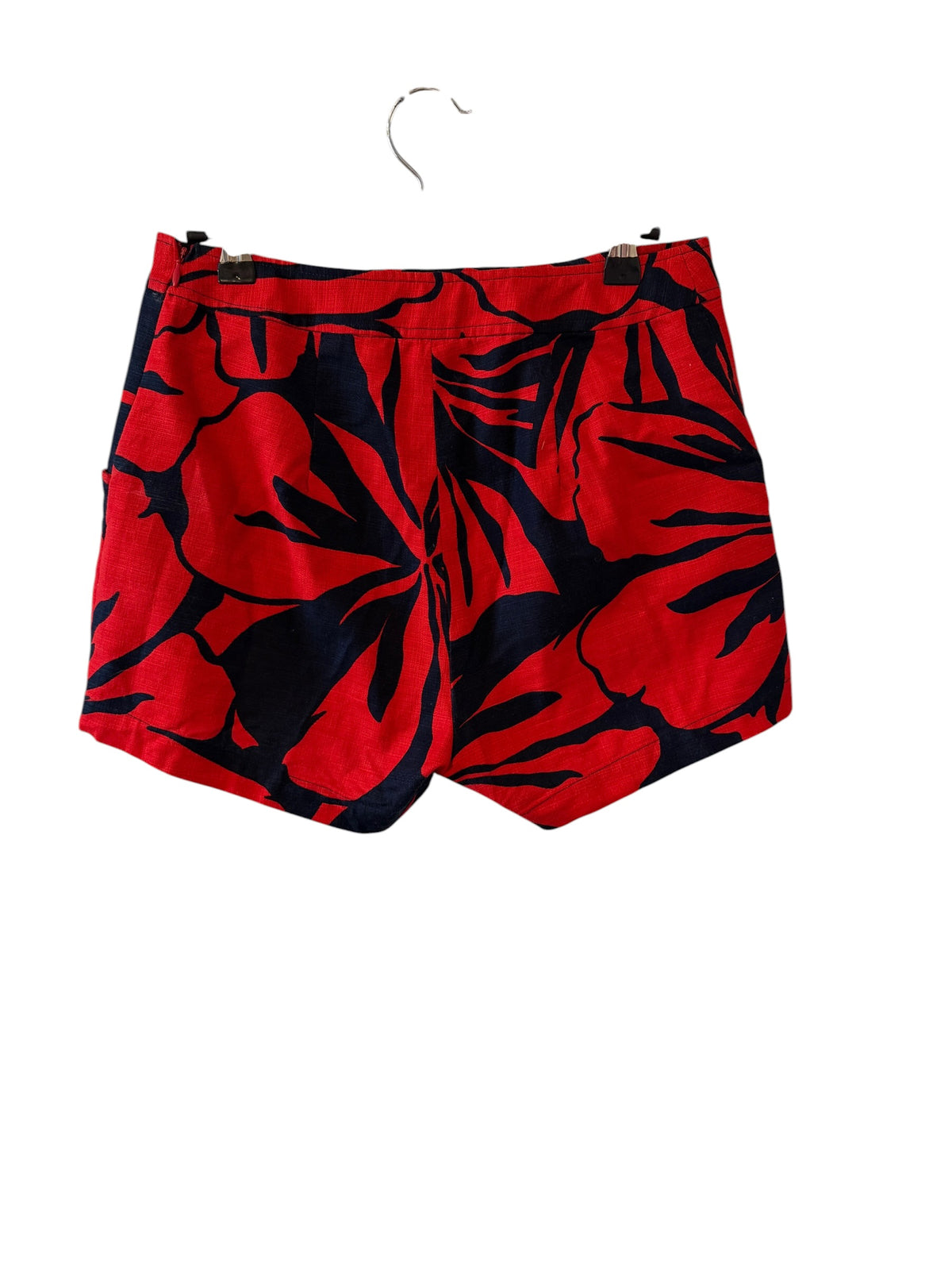 Shoshanna shorts feature a high-waist design